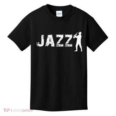 Jazz Musican Logo Kids T-Shirt