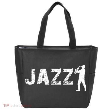 Jazz Musican Logo Tote Bag