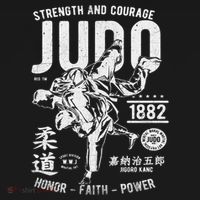 Judo Mma Martial Arts Strength Courage Honor Faith Power Meaningful Gift Women's Hoodie thumb 2