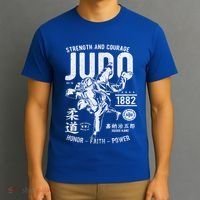 Judo Mma Martial Arts Strength Courage Honor Faith Power Meaningful Gift T-Shirt thumb 3