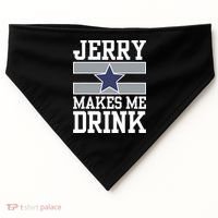 Jerry Makes Me Drink USA-Made Doggie Bandana thumb 0