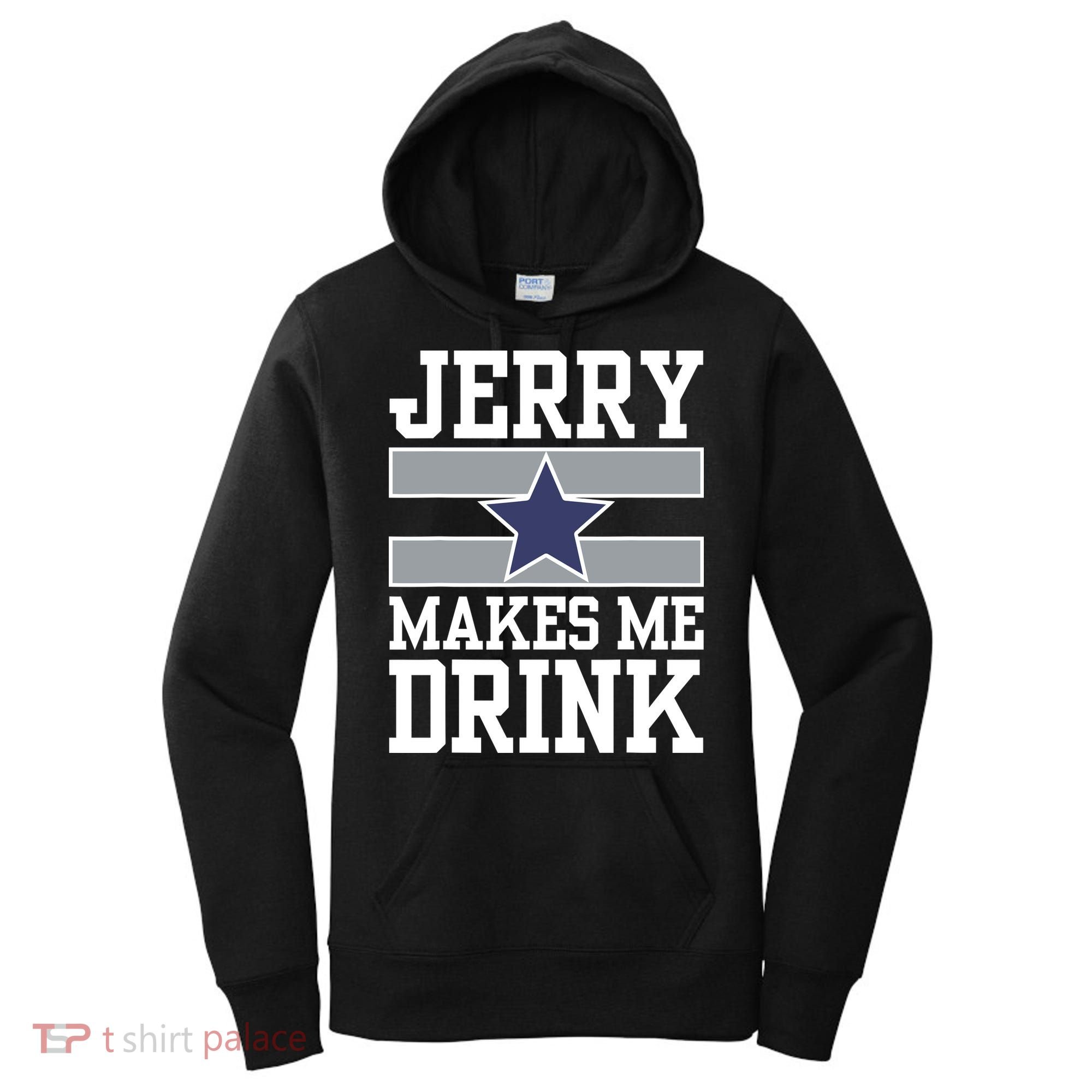 Jerry Makes Me Drink Women's Hoodie