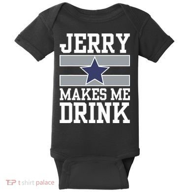 Jerry Makes Me Drink Baby Bodysuit