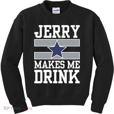 Jerry Makes Me Drink Kids Sweatshirt