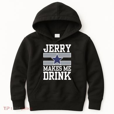 Jerry Makes Me Drink Kids Hoodie