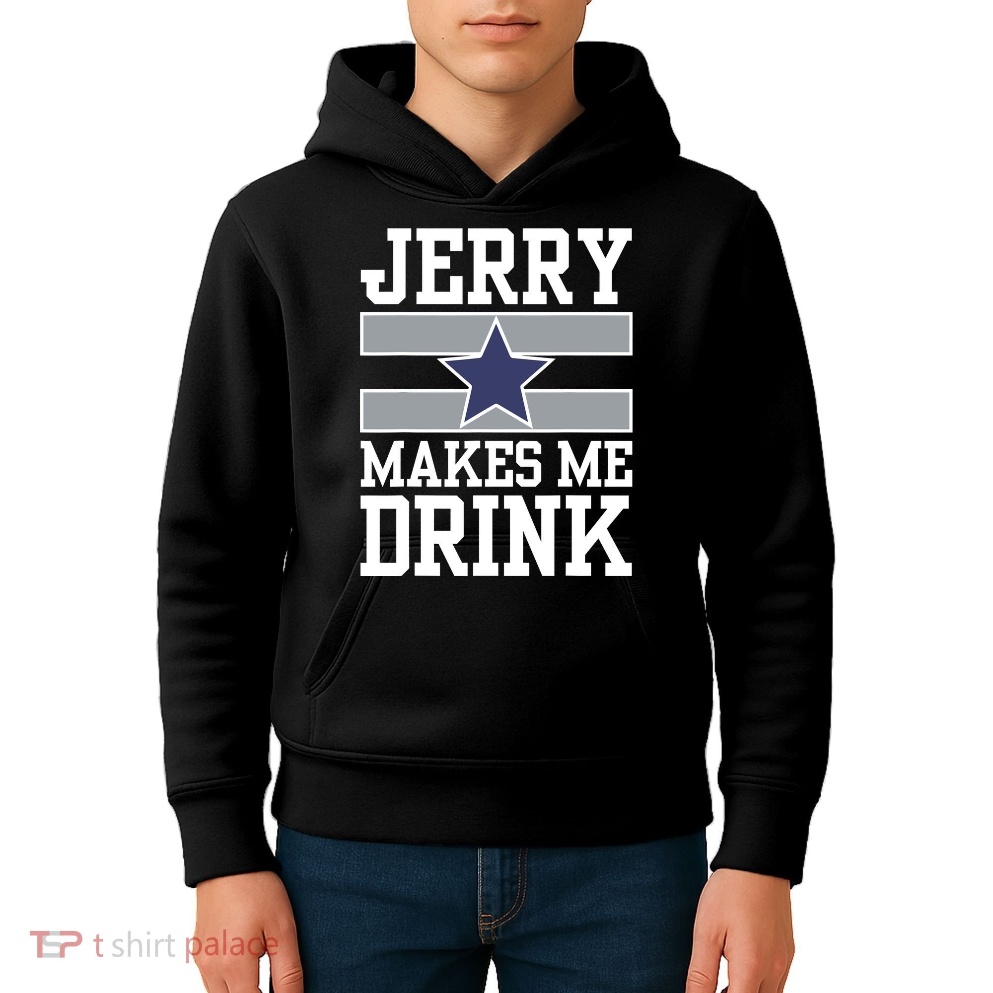 Jerry Makes Me Drink Kids Hoodie