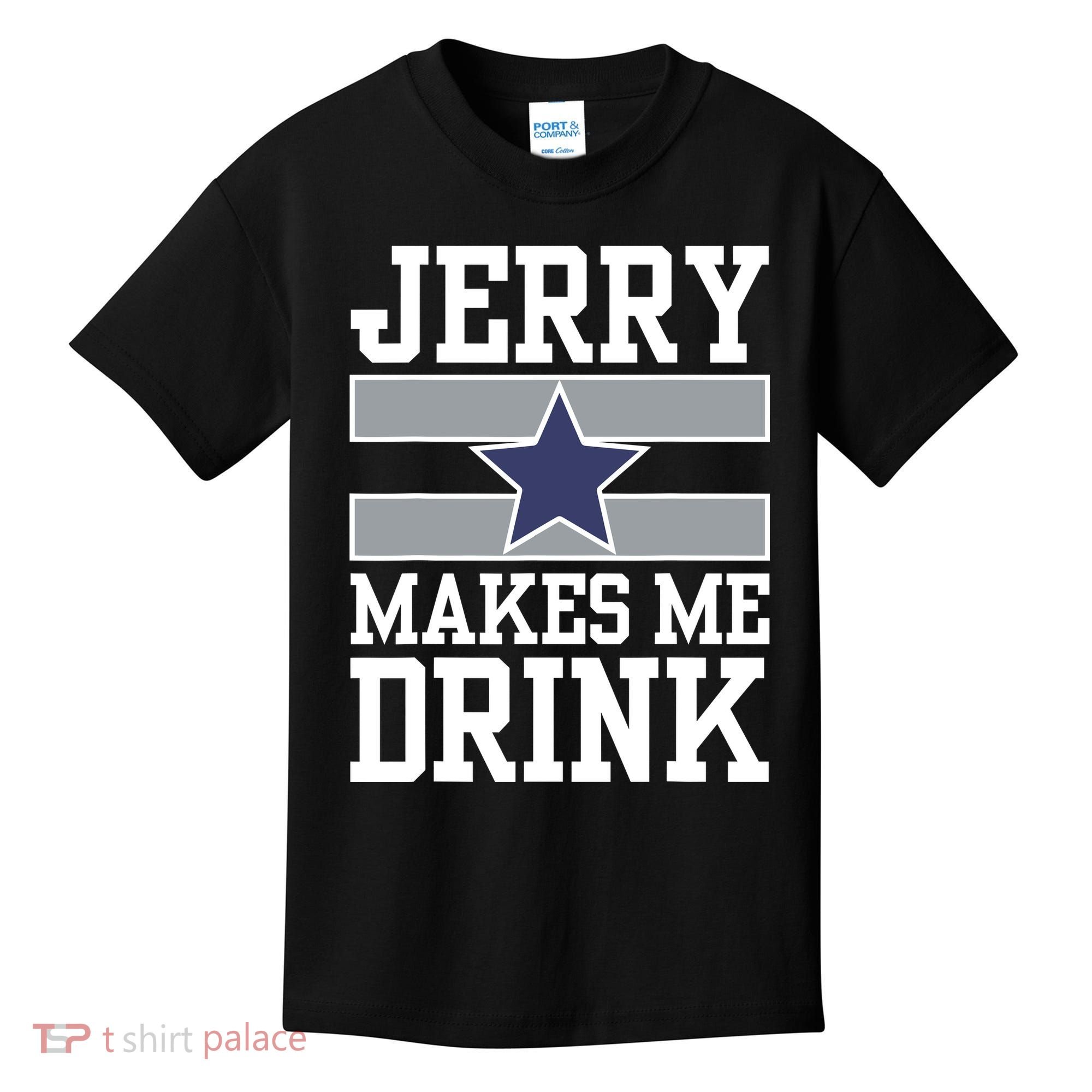 Jerry Makes Me Drink Kids T-Shirt