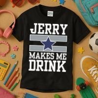 Jerry Makes Me Drink Kids T-Shirt thumb 3