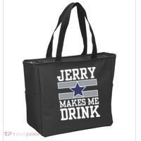 Jerry Makes Me Drink Tote Bag thumb 2