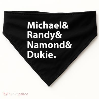Julito Mccullum Michael Randy Namond Dukie USA-Made Doggie Bandana