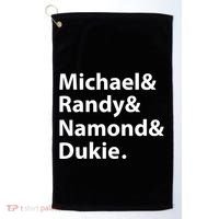 Julito Mccullum Michael Randy Namond Dukie Golf Towel thumb 0