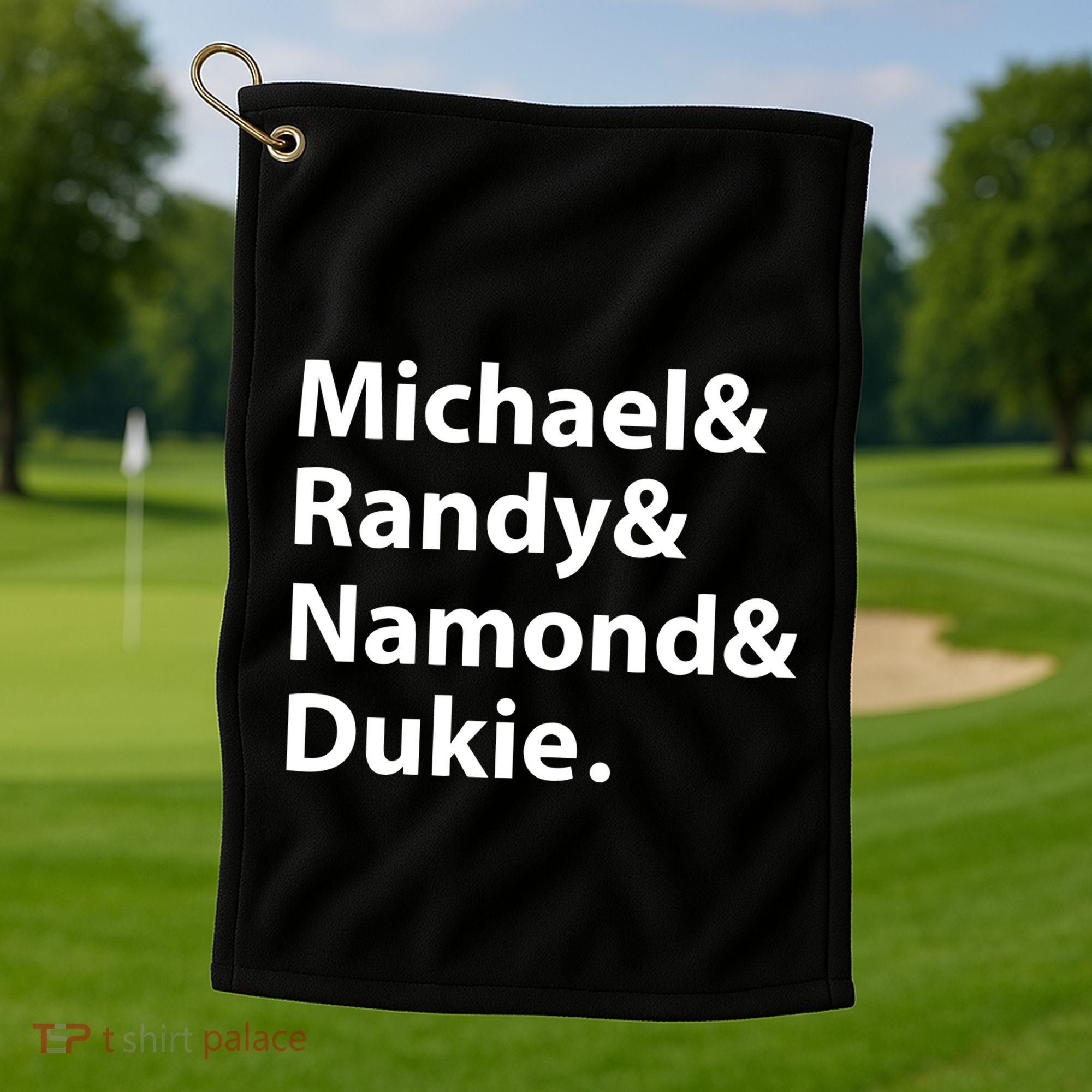 Julito Mccullum Michael Randy Namond Dukie Golf Towel