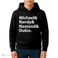 Julito Mccullum Michael Randy Namond Dukie Kids Hoodie thumb 4