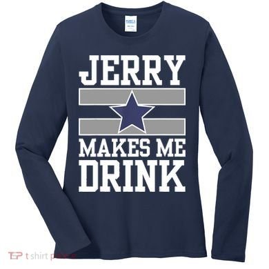 Jerry Makes Me Drink Women's Long Sleeve Shirt