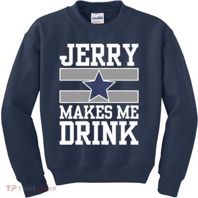 Jerry Makes Me Drink Kids Sweatshirt