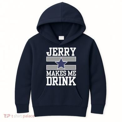 Jerry Makes Me Drink Kids Hoodie