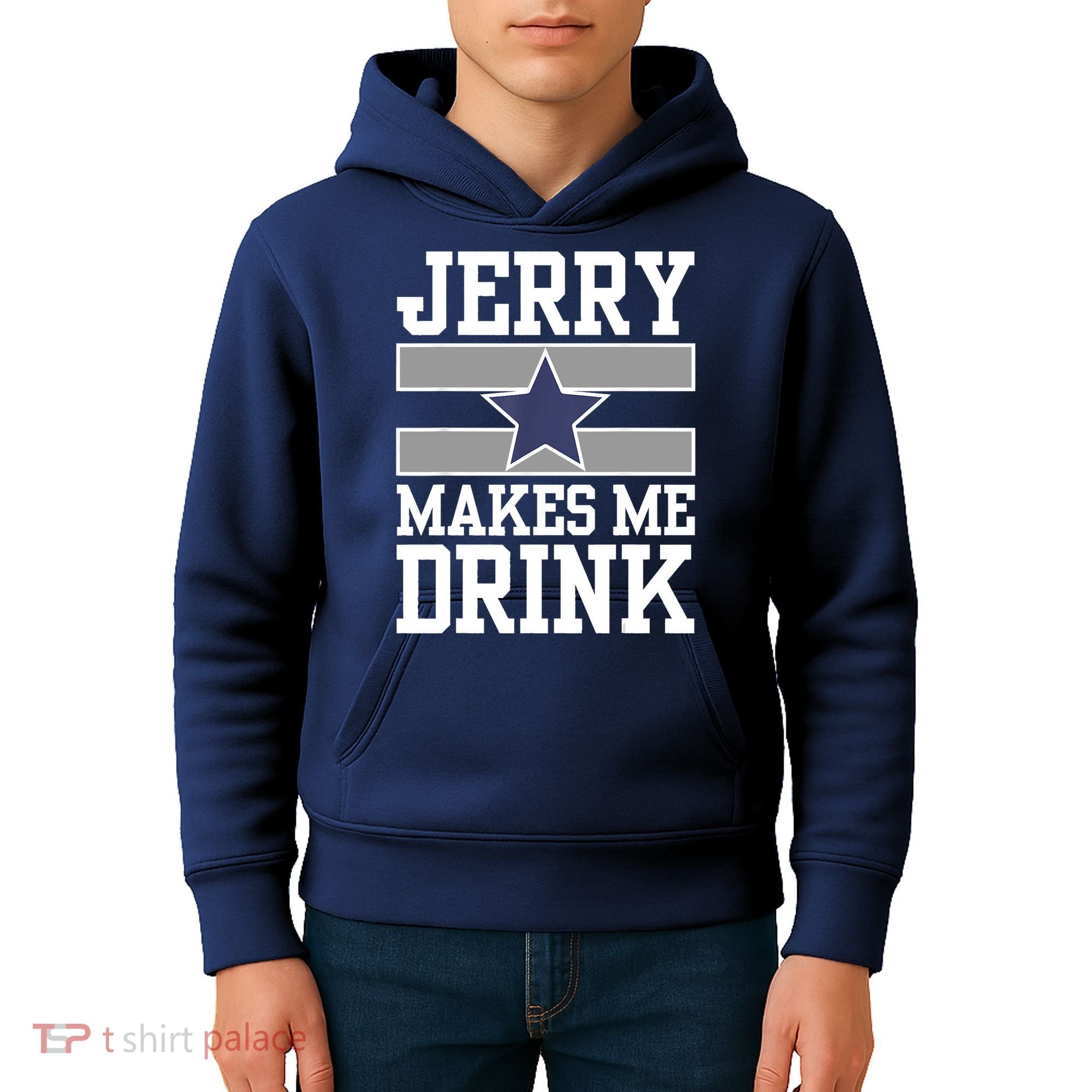 Jerry Makes Me Drink Kids Hoodie