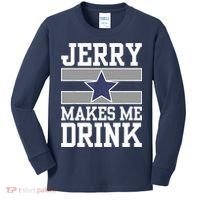 Jerry Makes Me Drink Kids Long Sleeve Shirt thumb 0