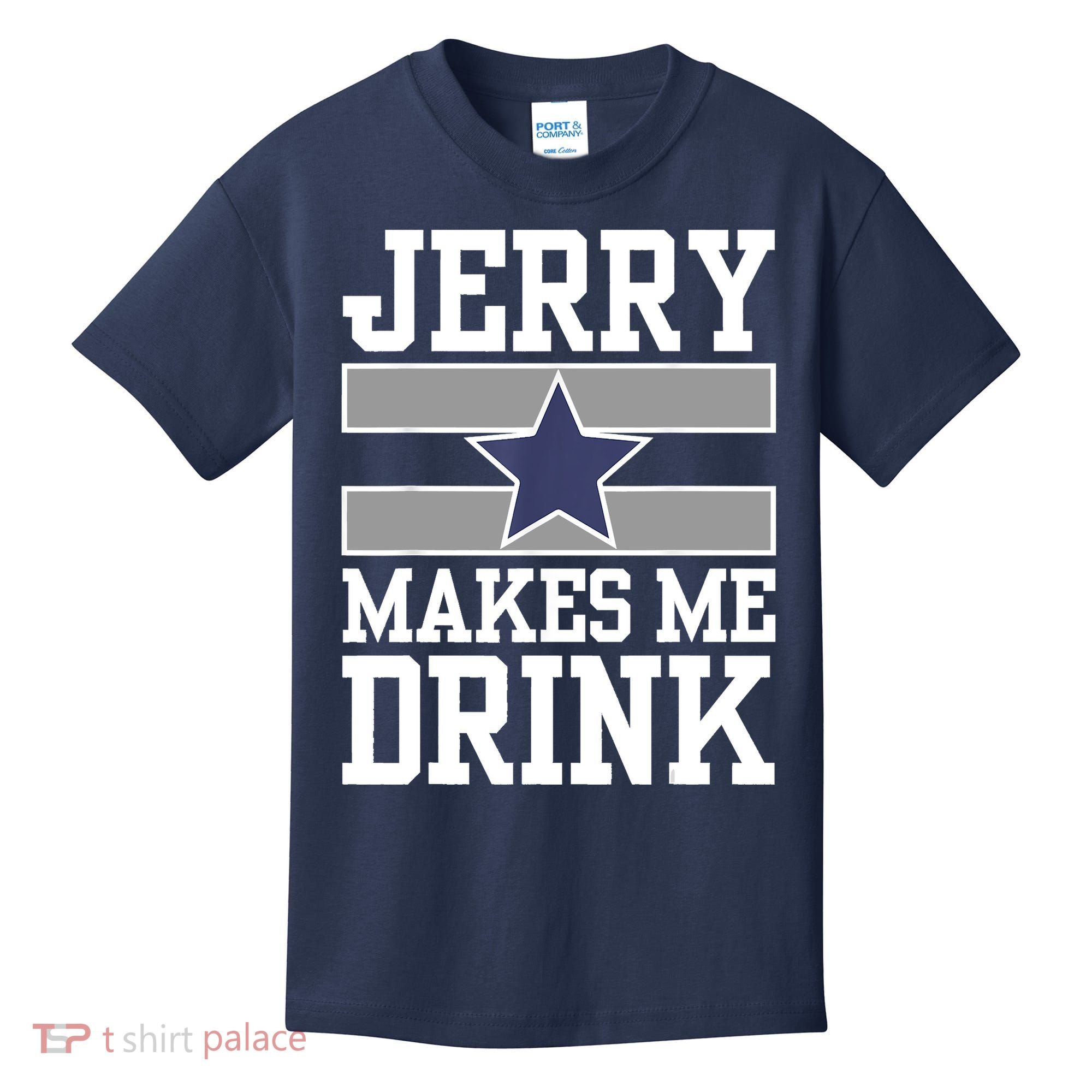 Jerry Makes Me Drink Kids T-Shirt