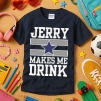 Jerry Makes Me Drink Kids T-Shirt thumb 3