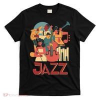 Jazz Musician Orchestra Play On Stage Smooth Jazz T-Shirt thumb 0