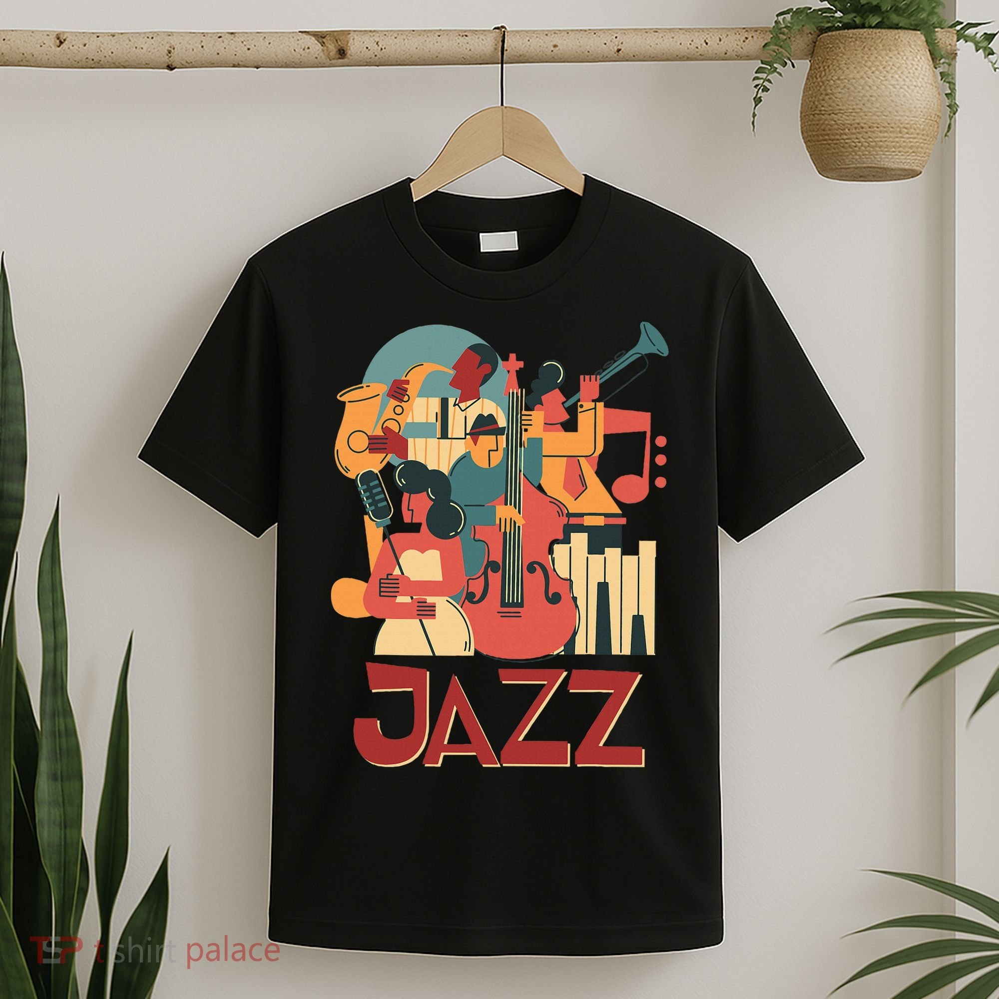Jazz Musician Orchestra Play On Stage Smooth Jazz T-Shirt
