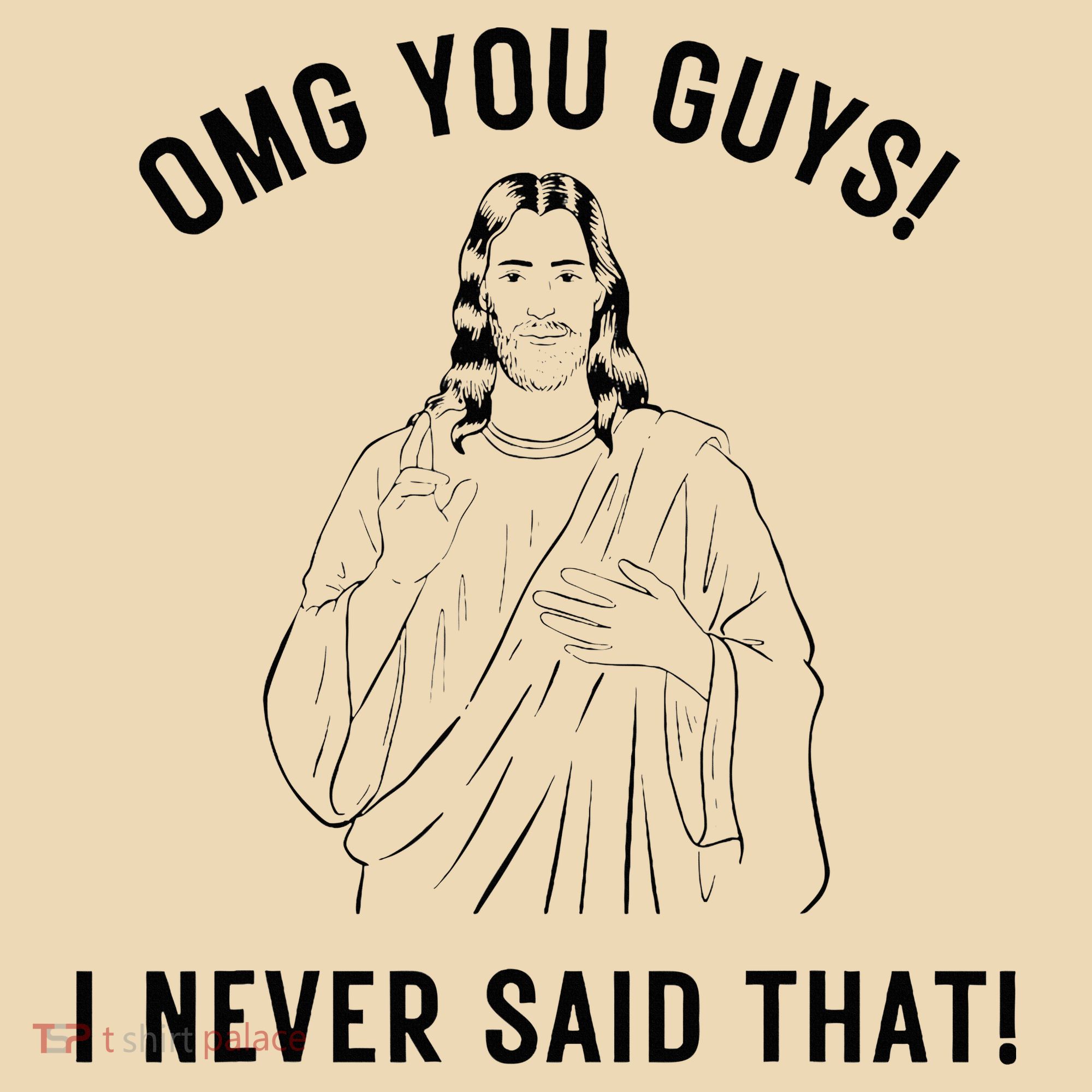 Jesus Meme Omg You Guys I Never Said That Tote Bag