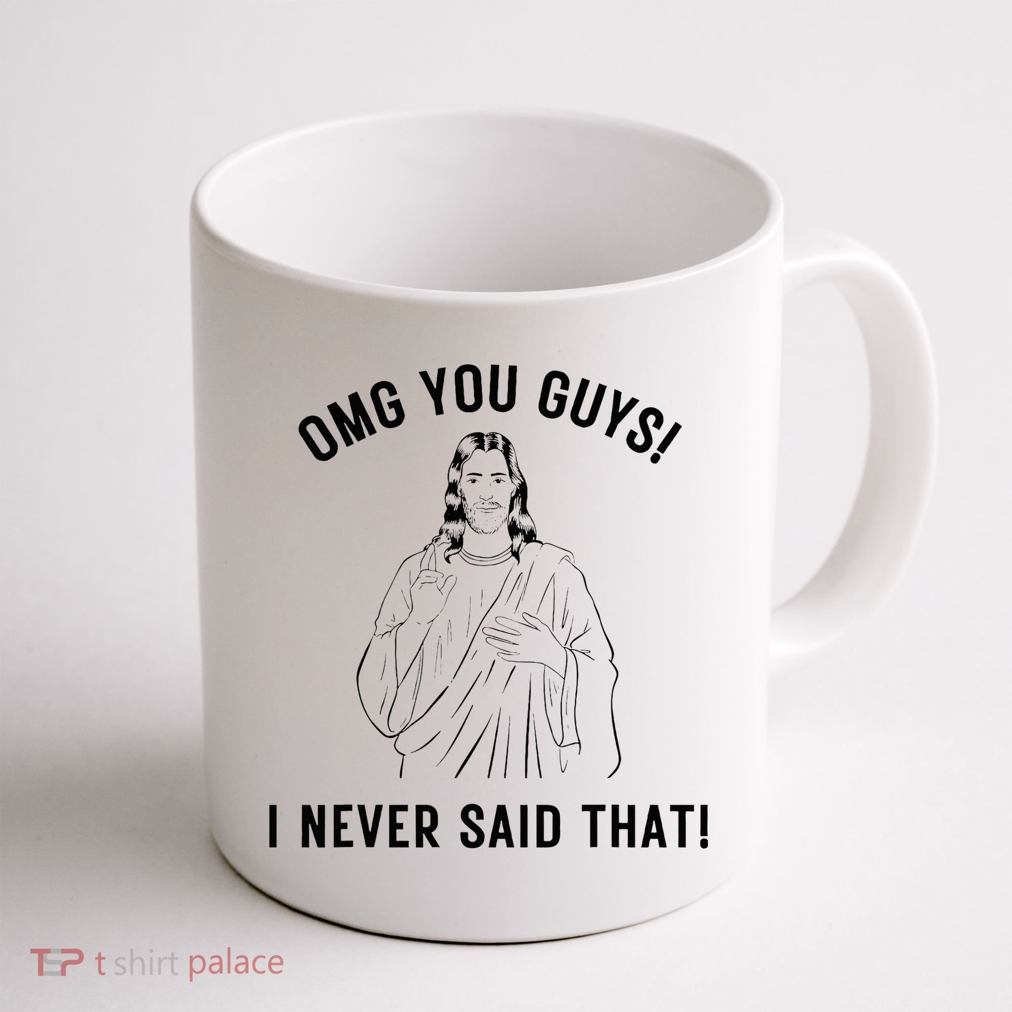 Jesus Meme Omg You Guys I Never Said That Coffee Mug