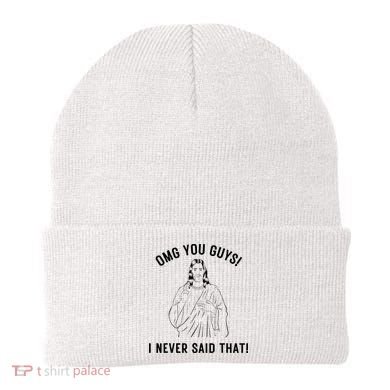 Jesus Meme Omg You Guys I Never Said That Beanie