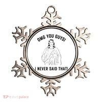 Jesus Meme Omg You Guys I Never Said That Ornament thumb 0