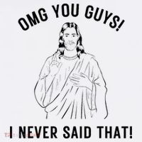 Jesus Meme Omg You Guys I Never Said That Women's Tank Top thumb 5