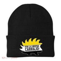 Javier Milei Presidente 2024 Libertarian Viva La Libertad Beanie thumb 0