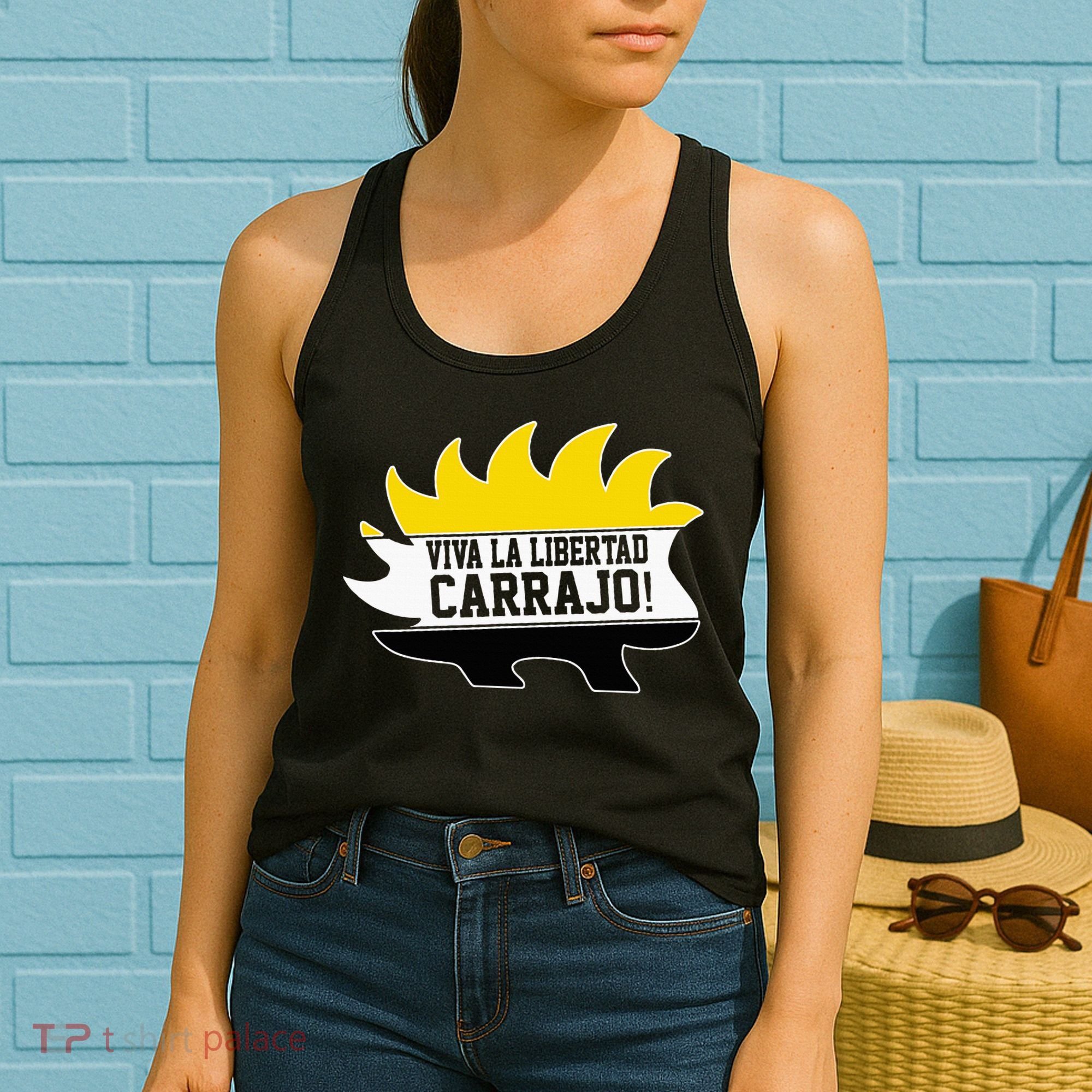 Javier Milei Presidente 2024 Libertarian Viva La Libertad Women's Tank Top