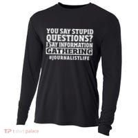 Journalism Media Reporter Press Journalist Cooling Performance Long Sleeve Crew thumb 0