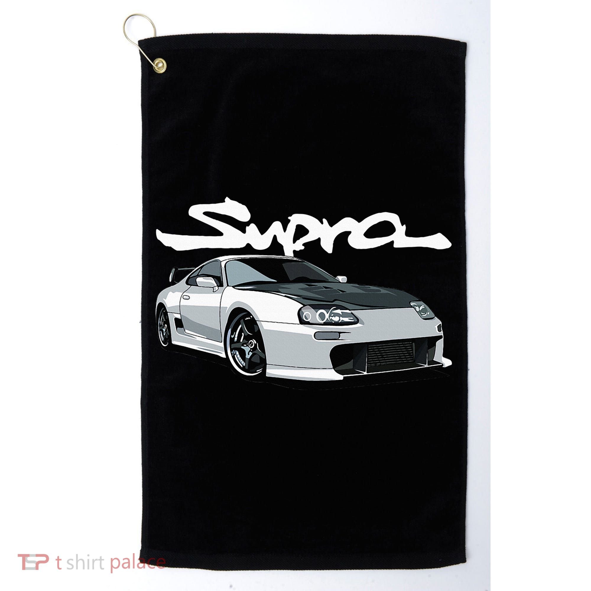 Jdm Mkiv Supra 2jz Street Racing Drag Drift Golf Towel
