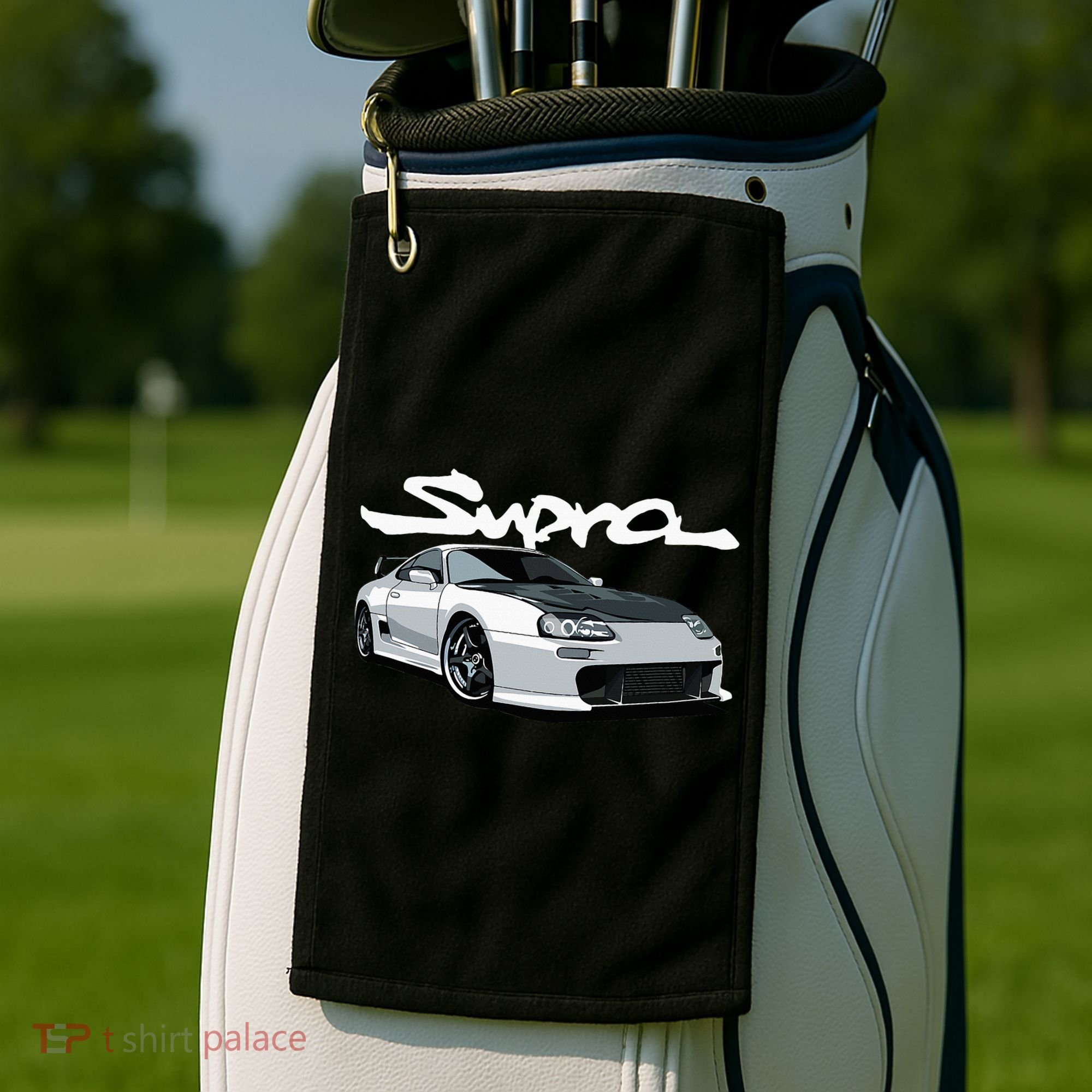 Jdm Mkiv Supra 2jz Street Racing Drag Drift Golf Towel