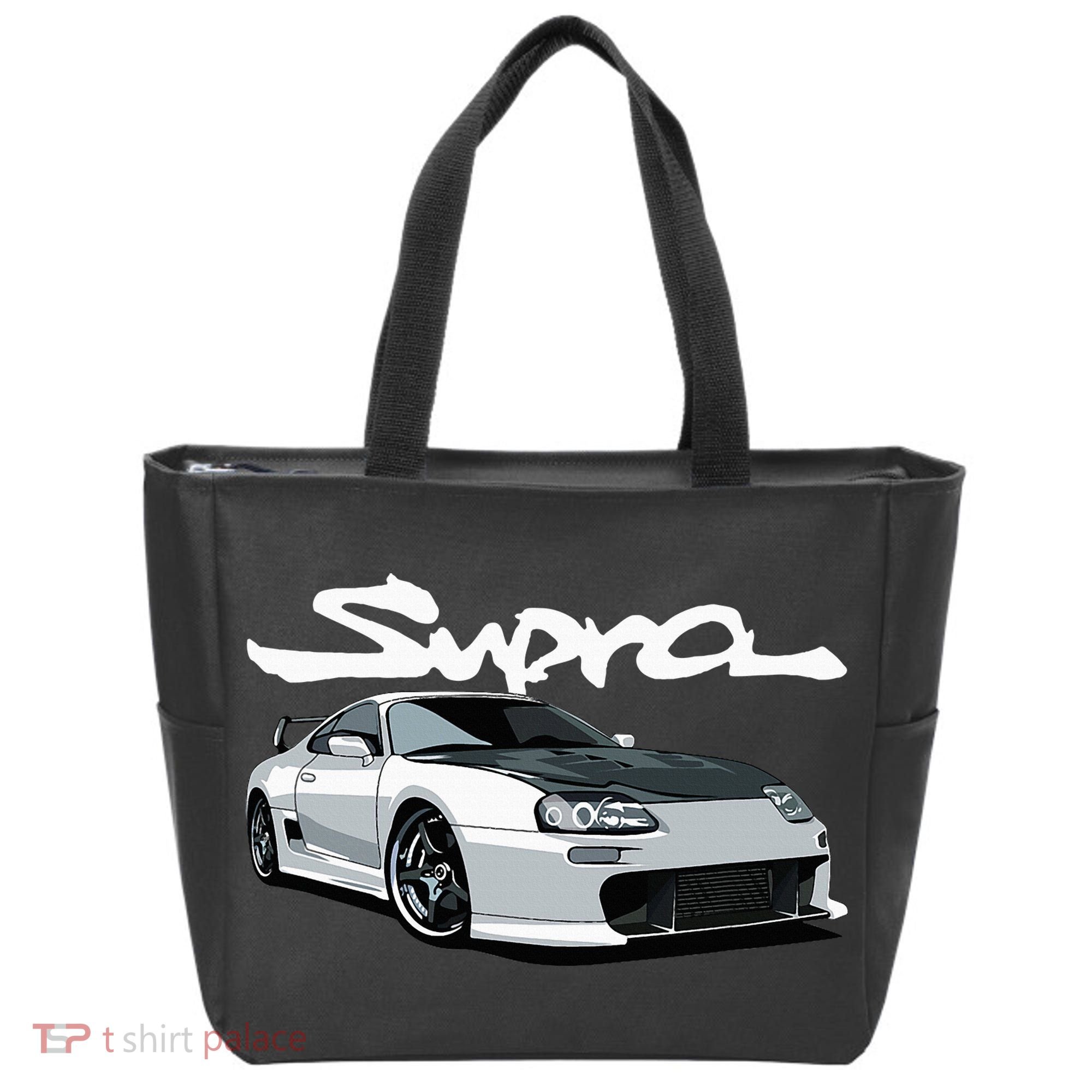 Jdm Mkiv Supra 2jz Street Racing Drag Drift Tote Bag
