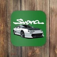 Jdm Mkiv Supra 2jz Street Racing Drag Drift Coaster thumb 0