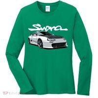 Jdm Mkiv Supra 2jz Street Racing Drag Drift Women's Long Sleeve Shirt thumb 0