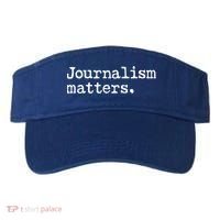 Journalism Matters Support Journalist Freedom Of The Press Meaningful Gift Visor thumb 0