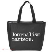 Journalism Matters Support Journalist Freedom Of The Press Meaningful Gift Tote Bag thumb 0