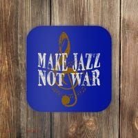 Jazz Music Saxophone Trumpet Gift Coaster thumb 0