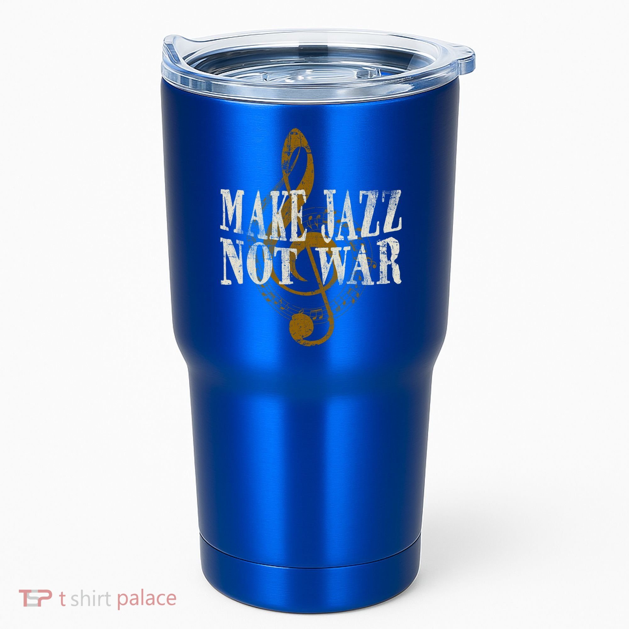 Jazz Music Saxophone Trumpet Gift Tumbler