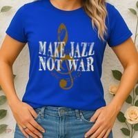 Jazz Music Saxophone Trumpet Gift Women's T-Shirt thumb 2