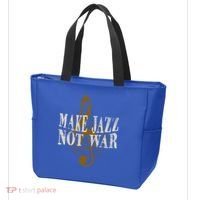 Jazz Music Saxophone Trumpet Gift Tote Bag thumb 3