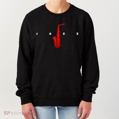 Jazz Music Saxophone Women's Sweatshirt
