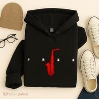 Jazz Music Saxophone Hoodie thumb 4