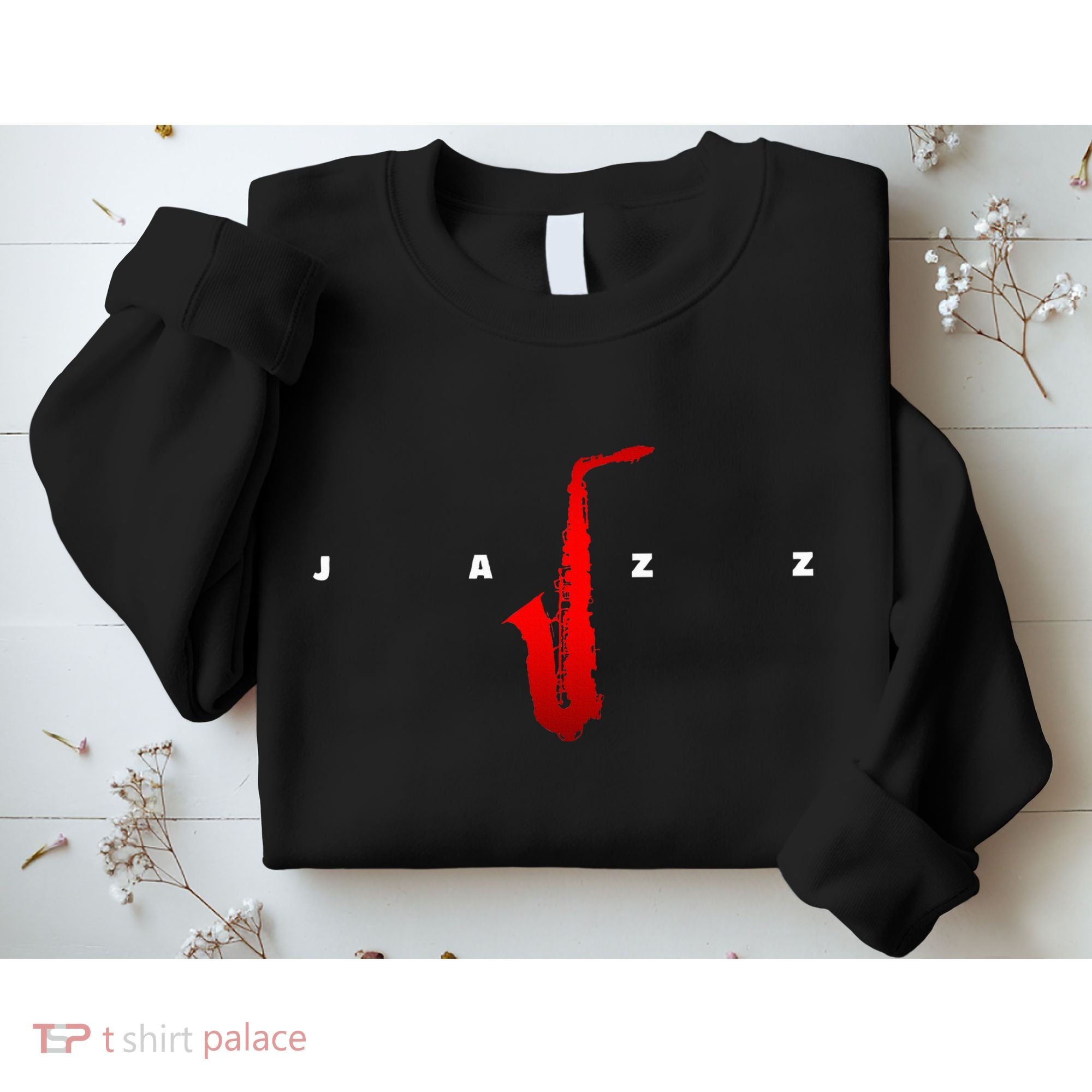 Jazz Music Saxophone Sweatshirt