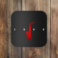 Jazz Music Saxophone Coaster thumb 0