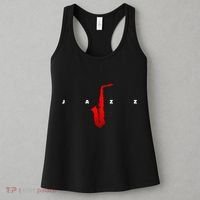 Jazz Music Saxophone Women's Tank Top thumb 3